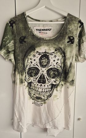 TRUE PRODIGY  skull  💀   t-shirt   Grösse S