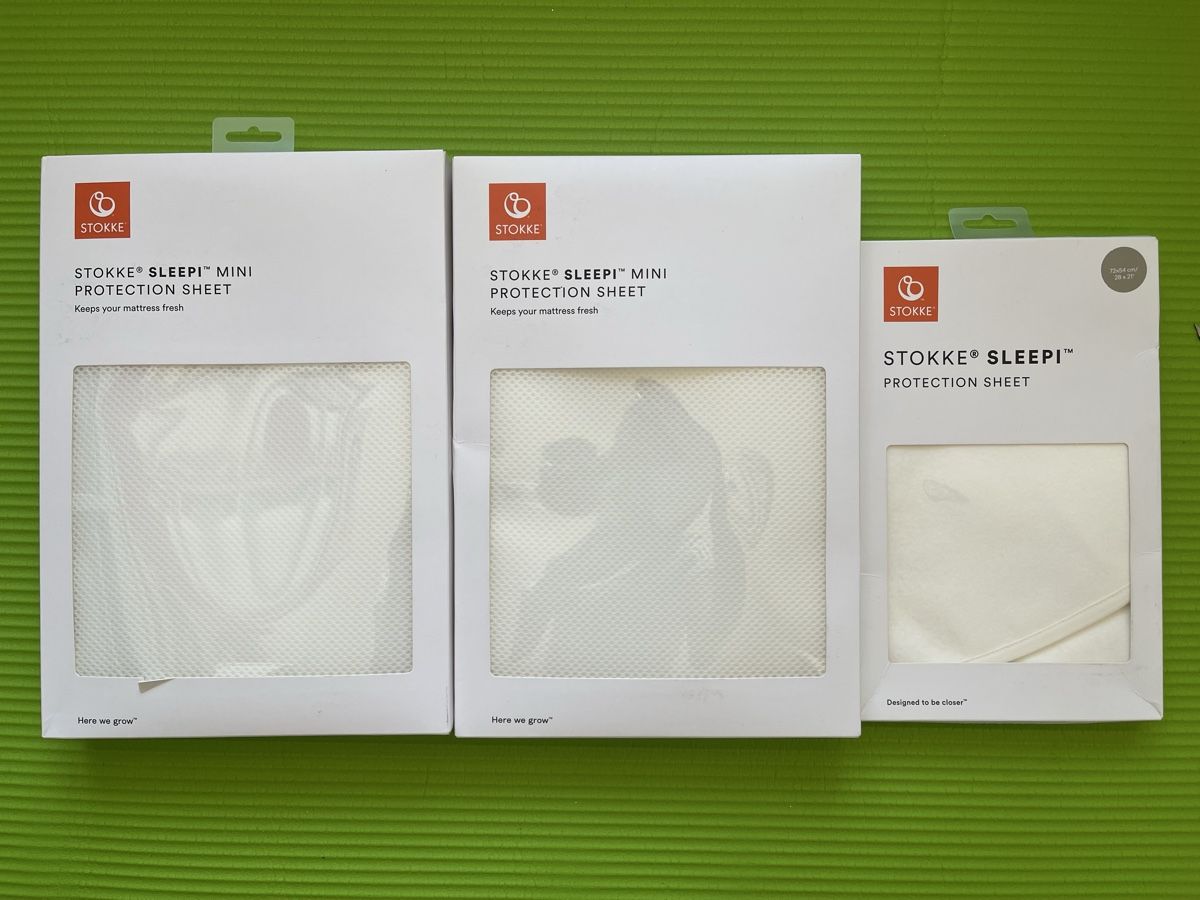 Biancheria da letto: Stokke Sleepi Protection Sheet  – Nuovo e nell'imballaggio originale da Rheinfelden venduto da JGVBow