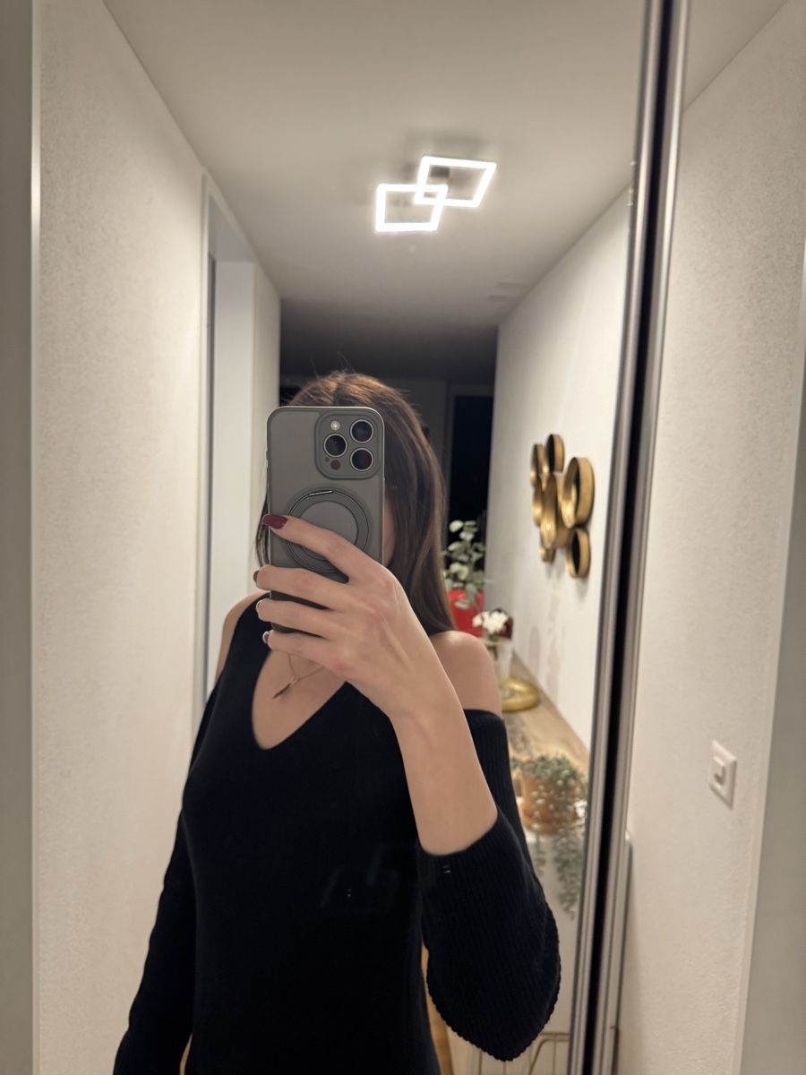 Robes: Schwarzes Strickkleid von Whistles, Grösse 36 – D'occasion à Tann par Carolinekne 2