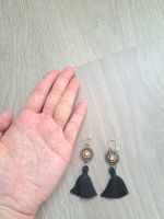 Elegante Ohrringe mit Quasten