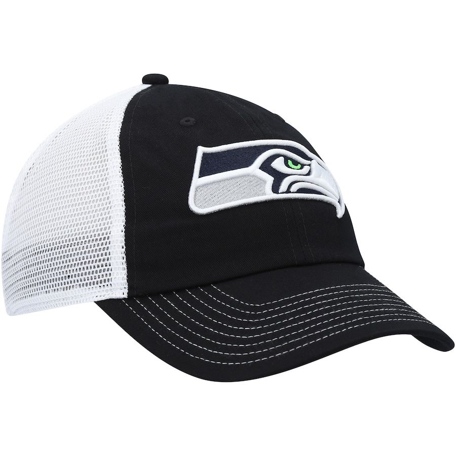 Copricapi, berretti & cappellini: Seattle Seahawks Cap, schwarz/weiss, neu – Nuovo e nell'imballaggio originale da Kriens venduto da Magic03 1