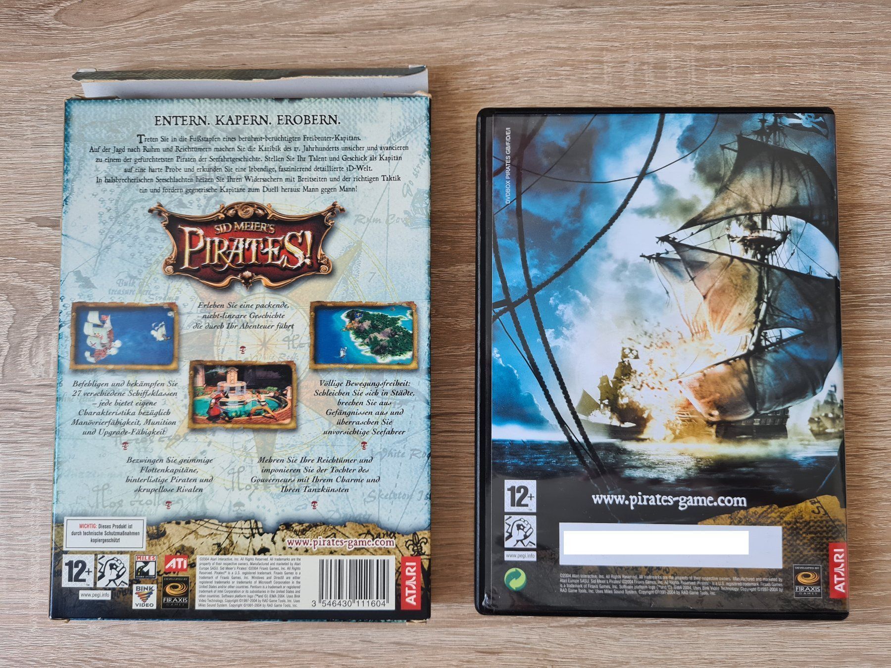 Giochi: Sid Meier's Pirates! (2 CD) - PC – Usato da Carouge GE venduto da Franllo 1