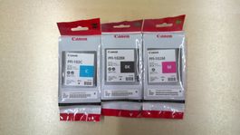 Canon Tinte PFI-102 3er Bundle