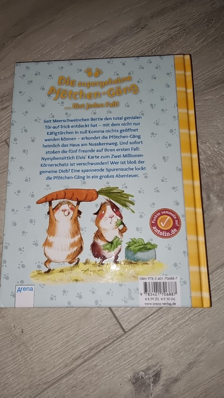 Libri: Die supergeheime pfötchengäng Kinderbuch neuwertig  – Nuovo (secondo la descrizione) da Wigoltingen venduto da Zuckerfee84 1