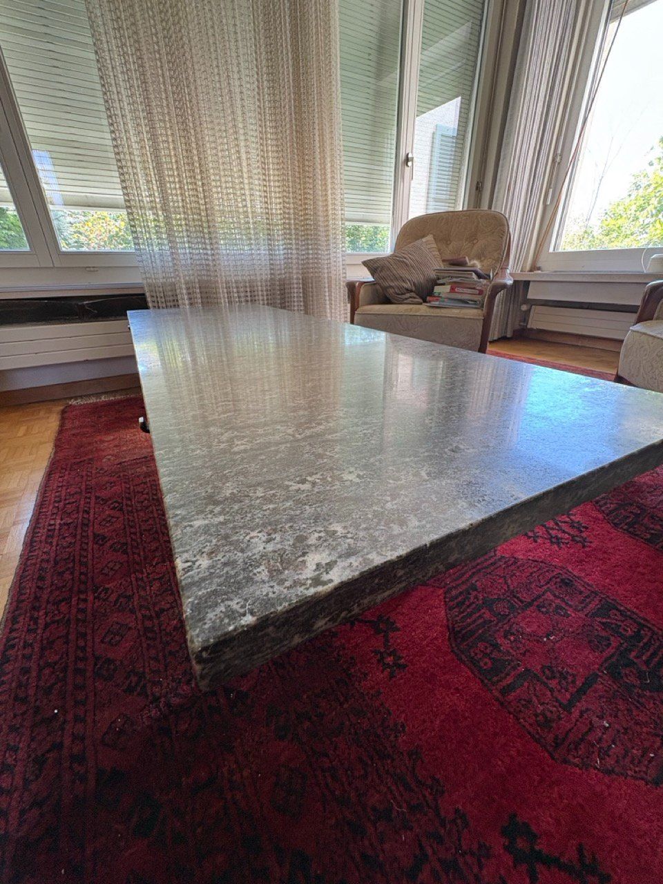 Tables: Mid-Century Salontisch (Marmorplatte) – D'occasion à Ins par ab_80 5