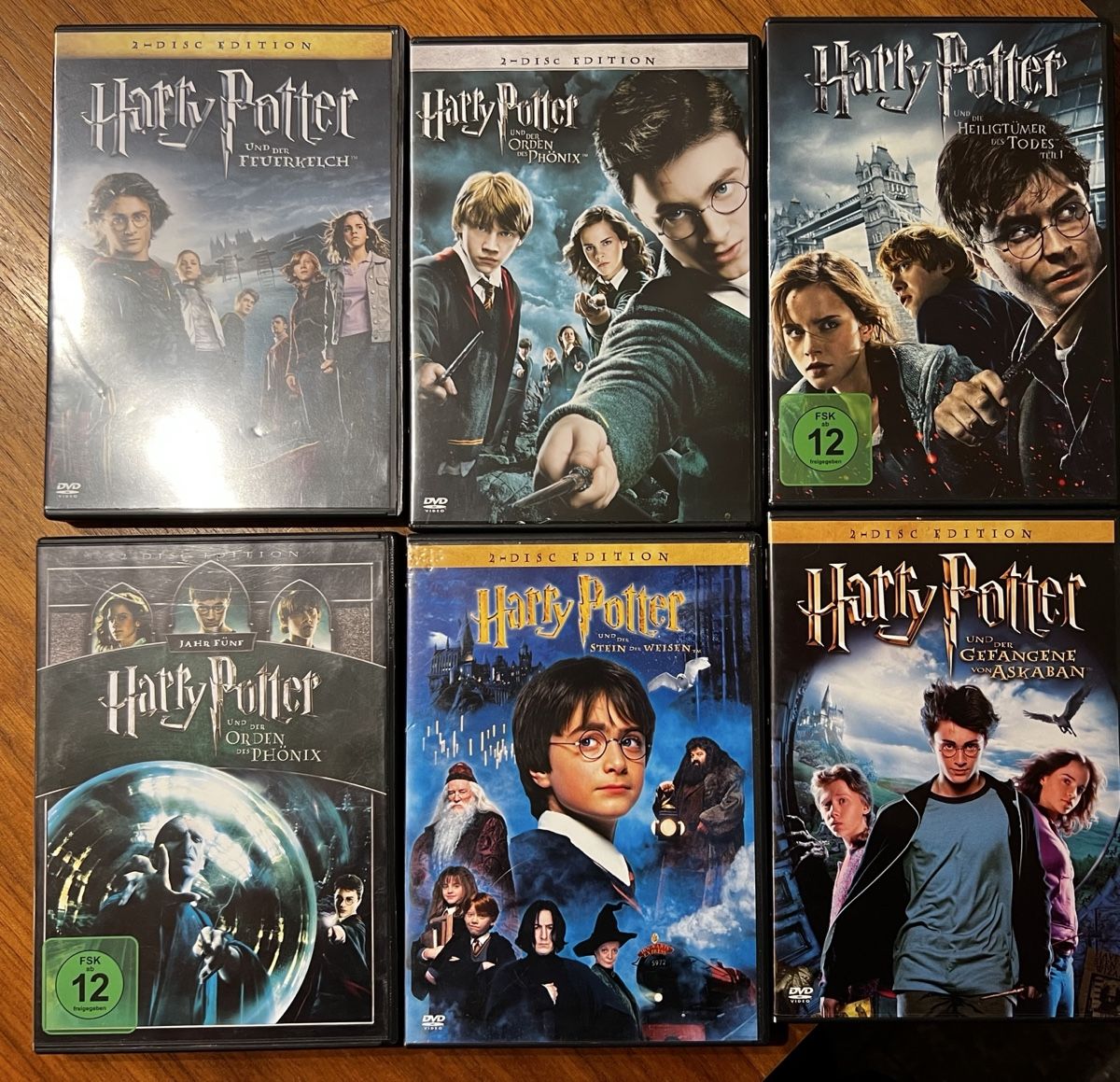 Tutti i DVDs: Harry Potter, 6 Filme auf DVD – Usato da Gettnau venduto da dam_qy5c