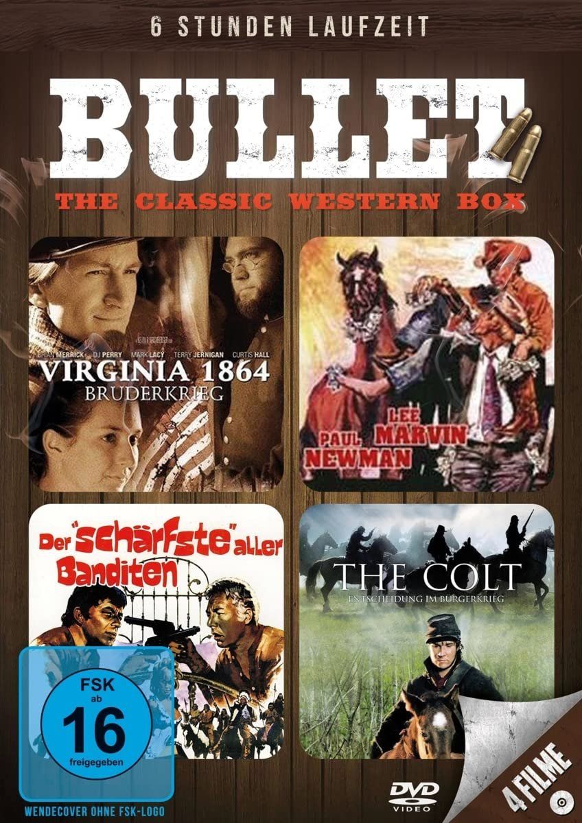 Alle DVDs: Bullet - The Classic 4-Western Box! - DVD – Gebraucht aus Volketswil von cinephilia
