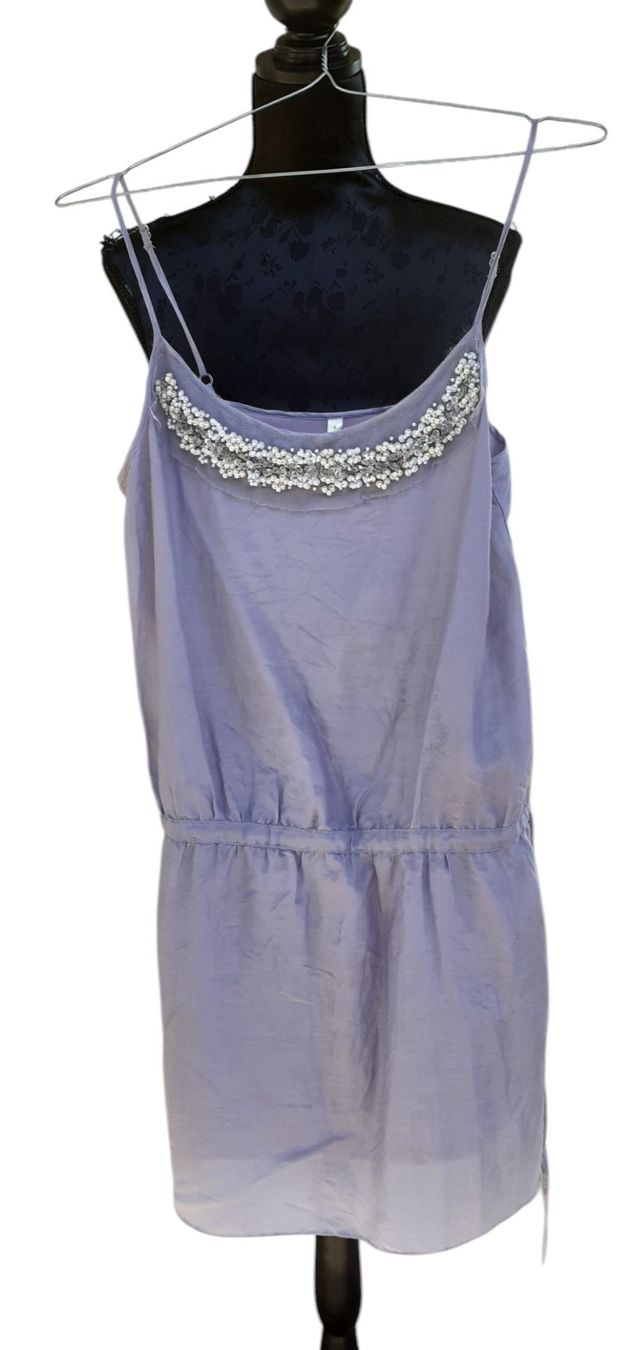 Vestiti: Kleid lila mit Seide/Baumwolle – Usato da Mörschwil venduto da wunderkiste44