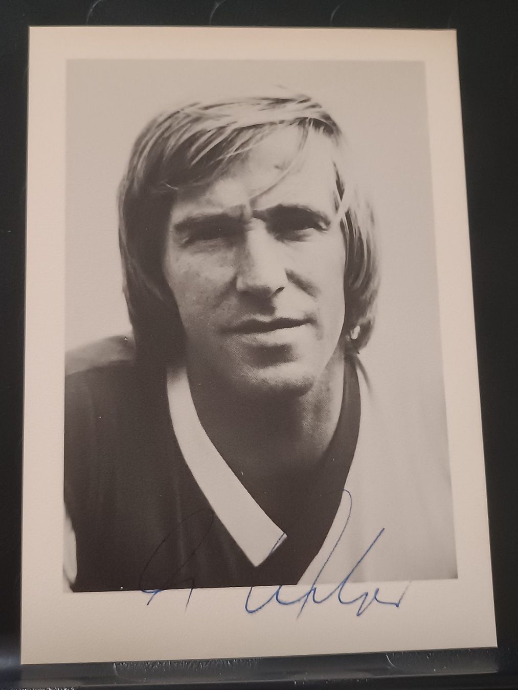 Autographes: Günter Netzer - Handsigniert - GC Karte – D'occasion à Menziken par Artographs