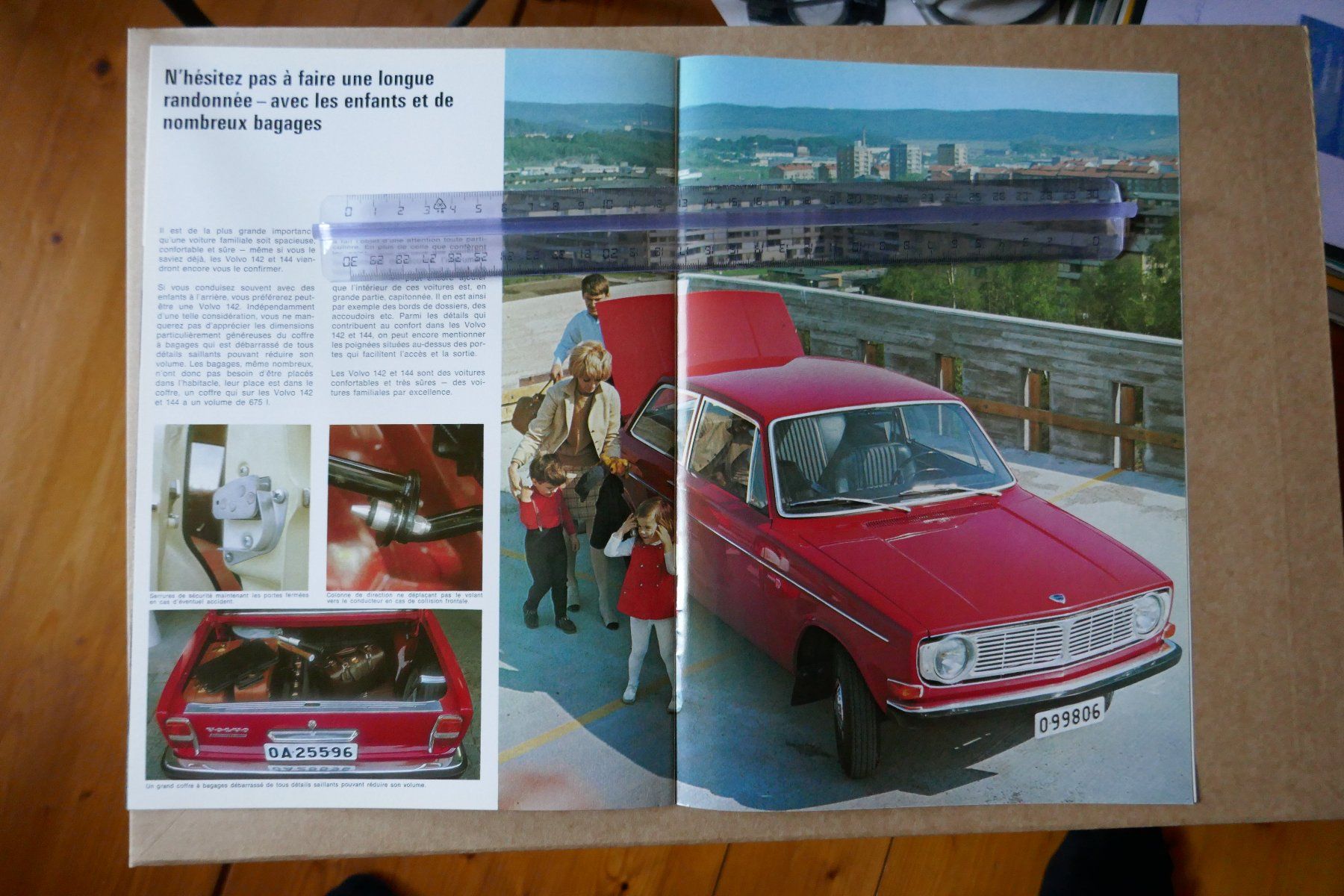 Volvo Dokumente: VOLVO  142 et 144  Originalprospekt – Gebraucht aus Madiswil von ML911 5