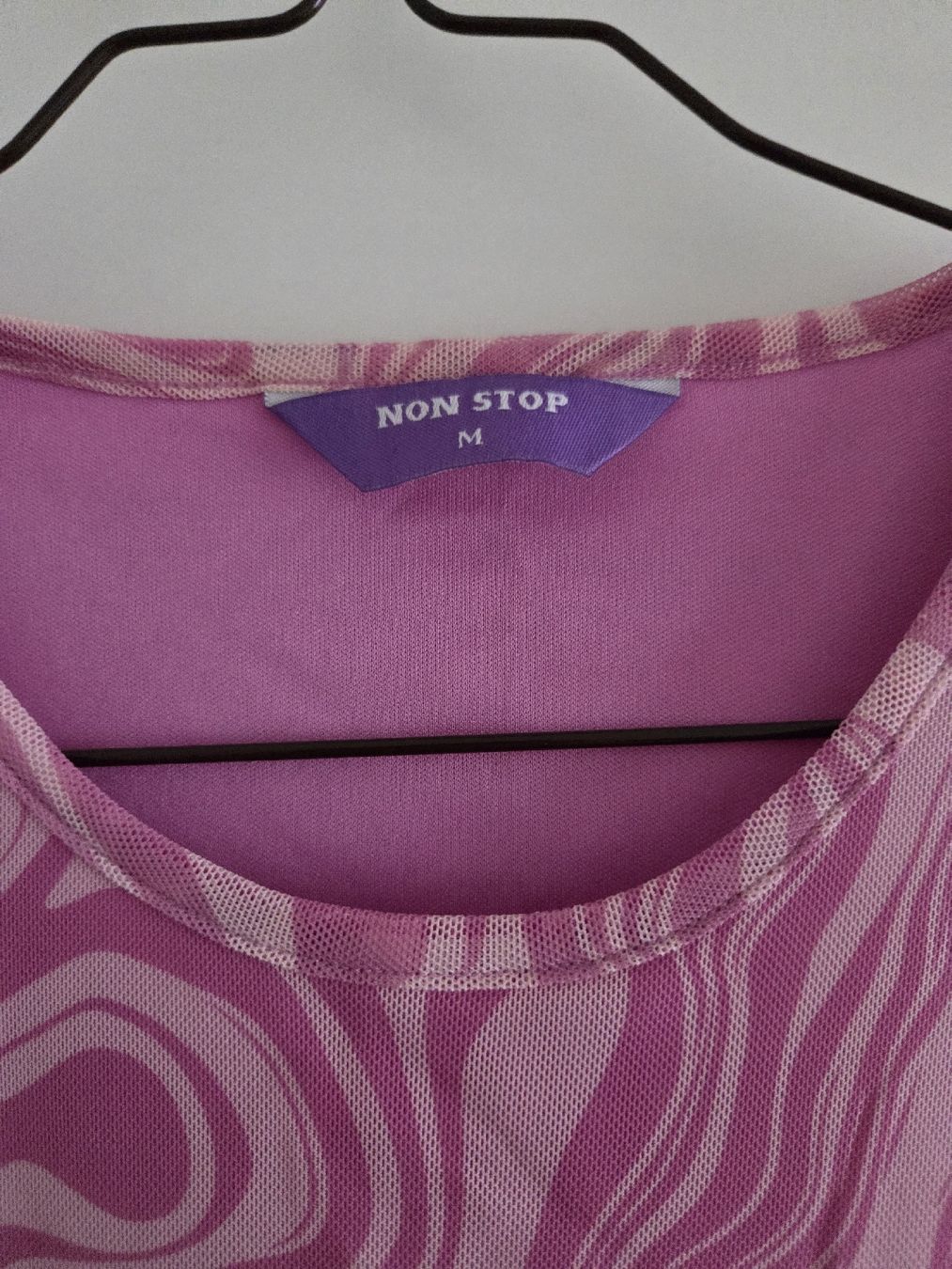 Kleider: Robe NON STOP Rose/Violet Imprimé Taille M Neuve – Neu (gemäss Beschreibung) aus Rapperswil SG von ape_m8s2 1