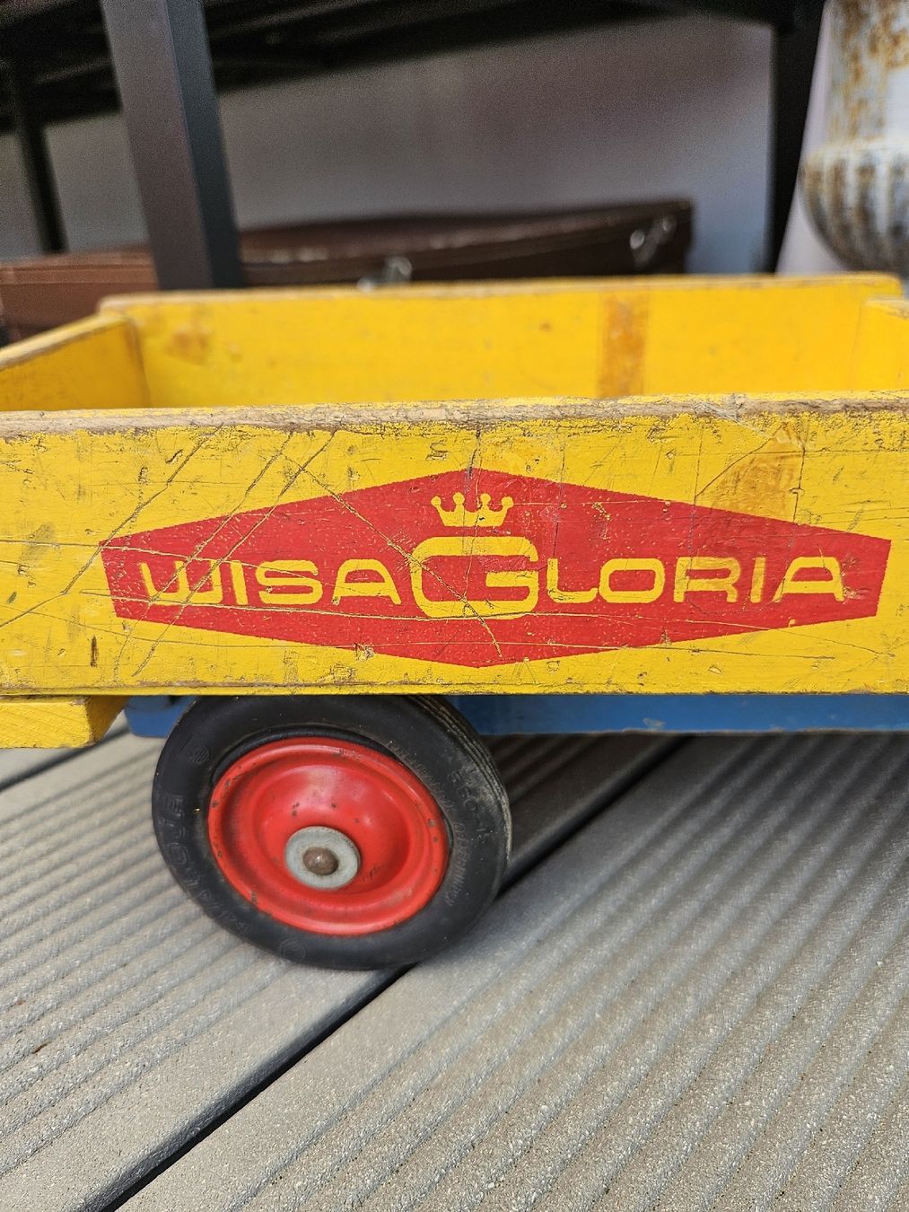 Wisa Gloria Spielzeuge: Wisa Gloria Lastwagen alt 46cm – Gebraucht aus Mühlethurnen von Zauberfee3 1