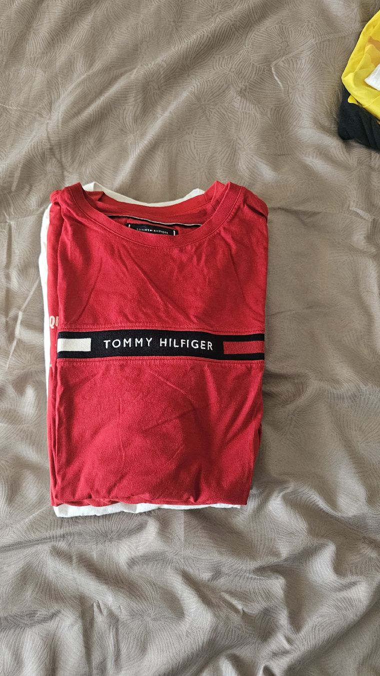 Lotti di vestiti: Maglie Levi's Tommy Hilfiger e Burberry  – Usato da Cadenazzo venduto da anelli.andy