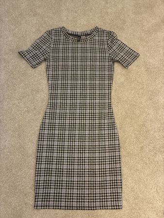 Vestito H&M Divided motivo a quadri taglia XS