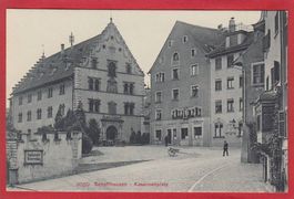 SCHAFFHAUSEN KASERNENPLATZ, LICHTDRUCK