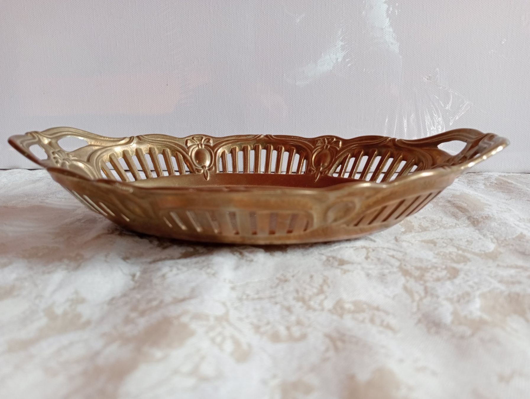 Schalen: Vintage oder Antik Messing Obstschale Mod Dep 422 Gramm – Gebraucht aus Oberdorf BL von Barocki888 1