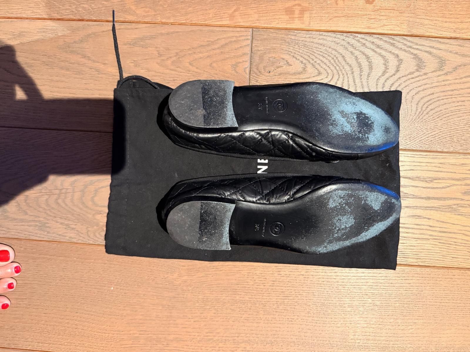 Chanel Scarpe da donna: Chanel Ballerina in schwarz – Usato da Unterlunkhofen venduto da Kaw71 4