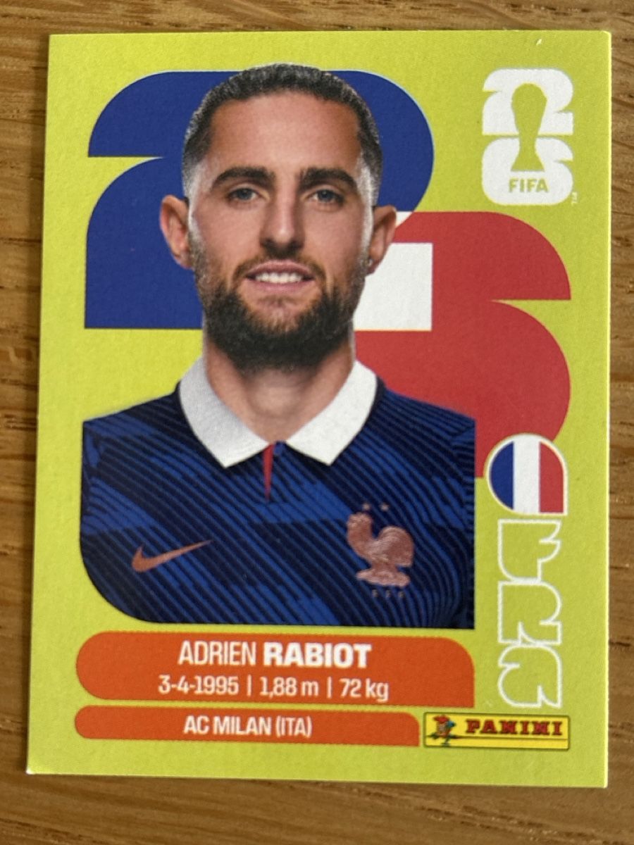 Panini Sammelbilder & Trading cards: FRA 12  - World Cup 2026 – Neu (gemäss Beschreibung) aus Cumpadials von luc7373