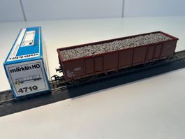 Märklin H0 4719 Hochbordwagen Eaos der NS mit Ladung / AC