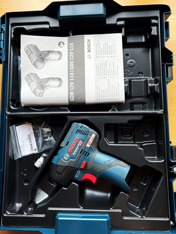 Bosch GDS 12V 115 Drehschlagschrauber in L-Boxx | Kaufen auf Ricardo