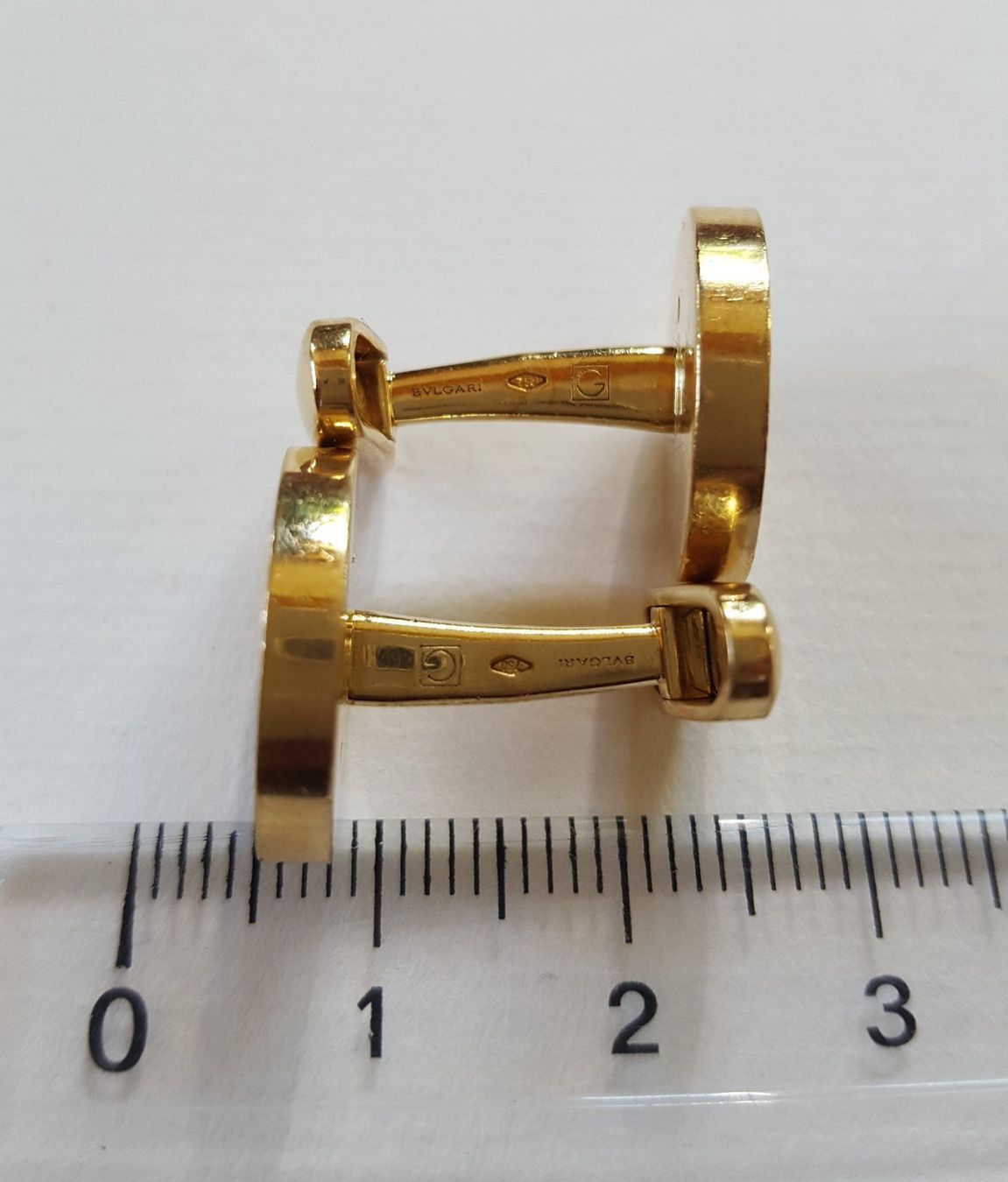 Bulgari Manschettenknöpfe: 18 karat 750 BVLGARI Manschettenknöpfe – Gebraucht aus Wald ZH von Aniade 5