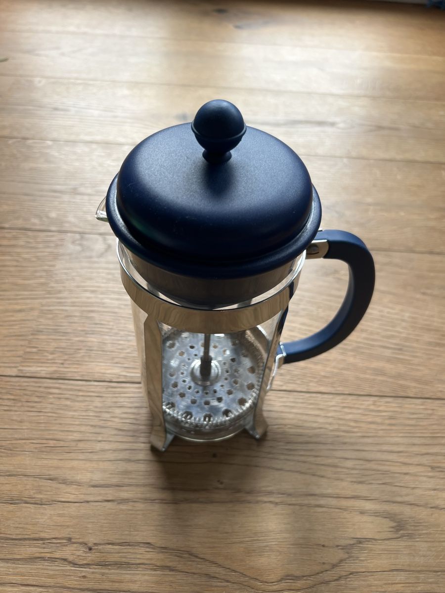 Bodum Elettrodomestici da cucina: Blaue Bodum-French-Press – Usato da Uerikon venduto da Saffagirl 2