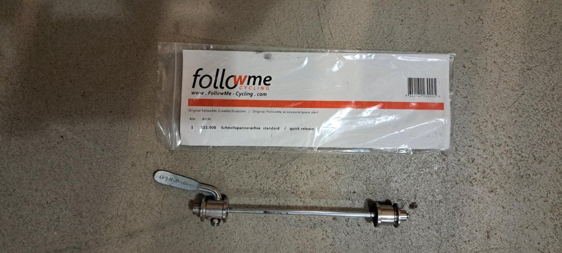 Ganci per rimorchio: Followme Schnellspannerachse Standart – Usato da Arnegg venduto da rudstar