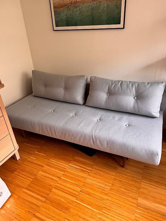 Sofas: Hellblaues Bettsofa – Gebraucht aus Zürich von printemps91 2