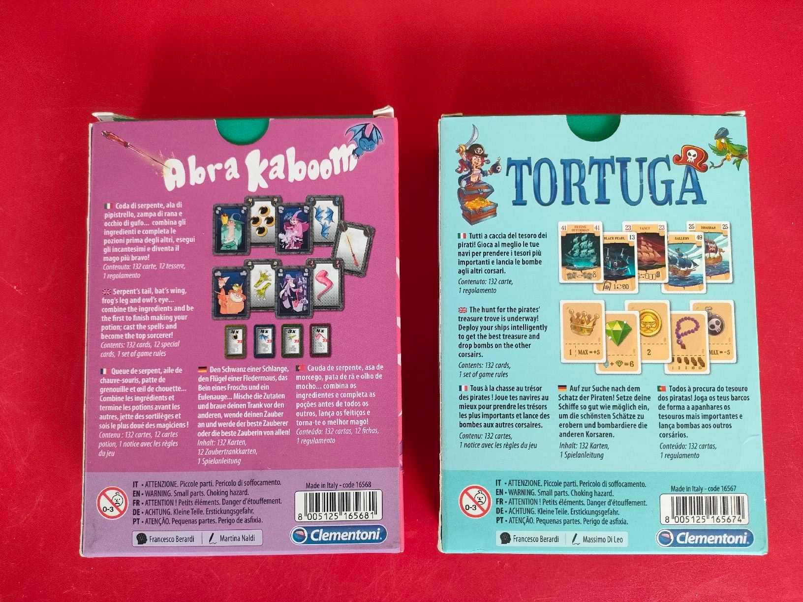 Clementoni Spiele: Tortuga & Abrakaboom (Clementoni) – Neu (gemäss Beschreibung) aus Chiasso von odlos 2