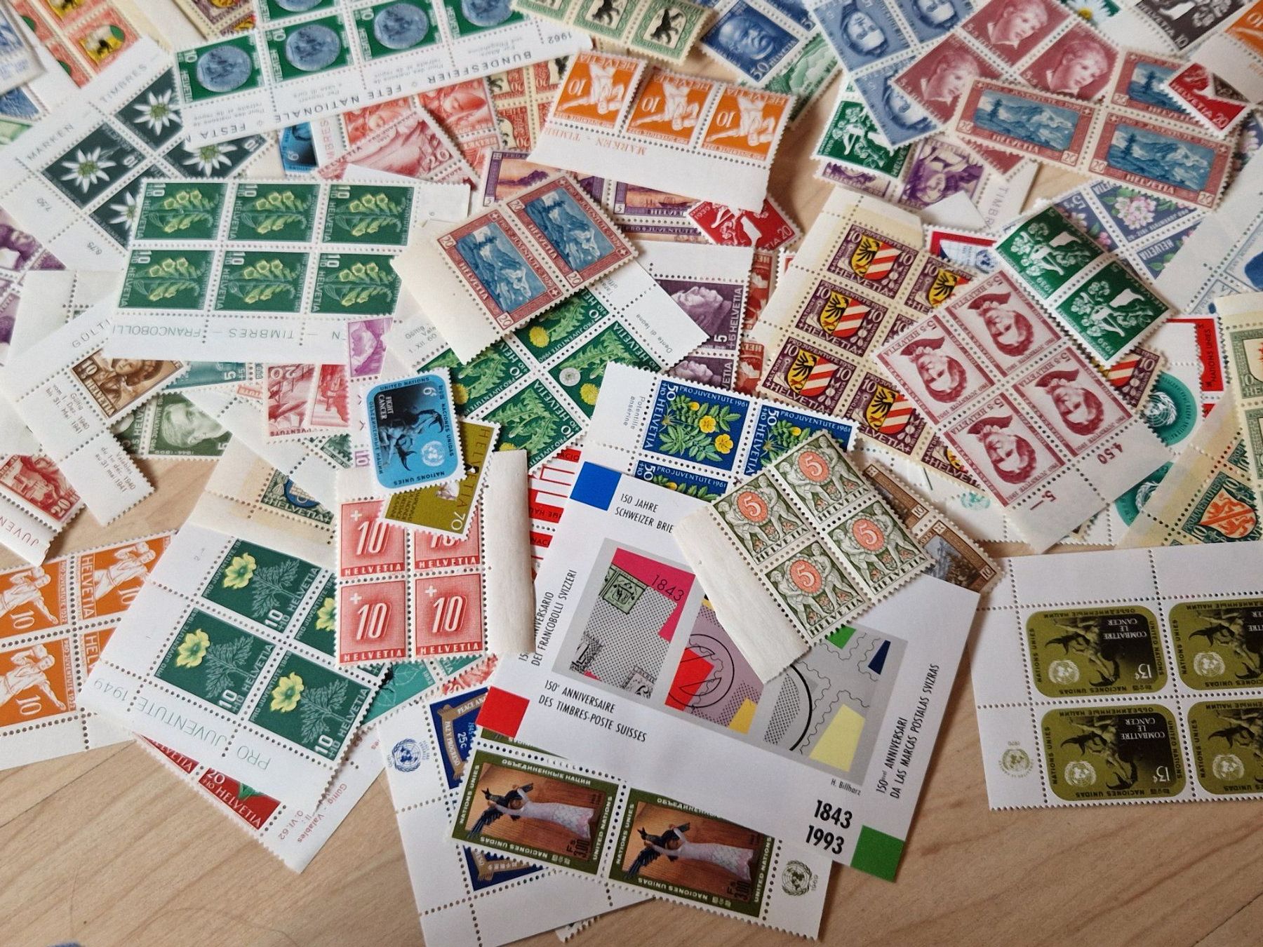 Tous les timbres: Grössere Ansammlung postfrischer BM, ab 1.- – D'occasion à Burgdorf par Glossy01 4