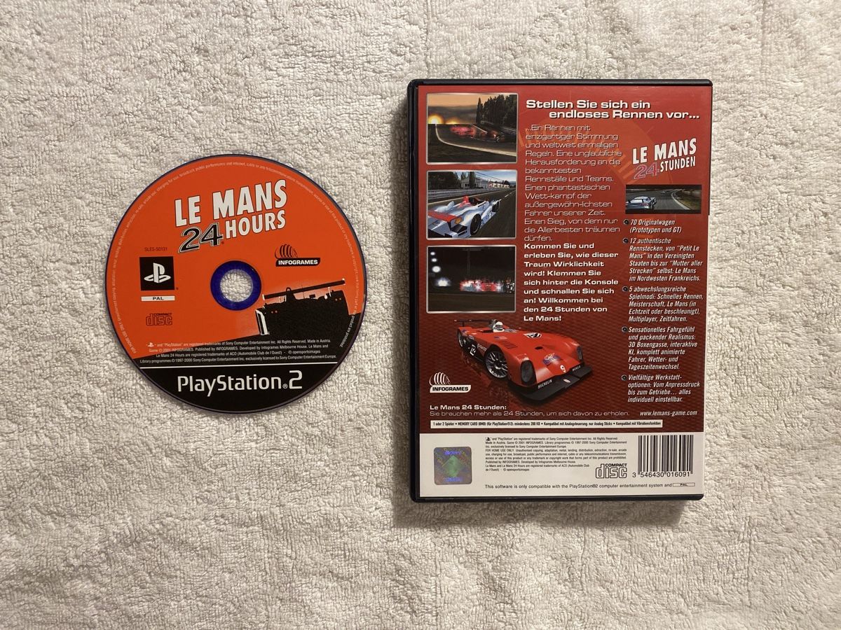 Sony Giochi: Le Mans 24 Stunden PS2 – Usato da Reichenbach i. K. venduto da Daniel840 1