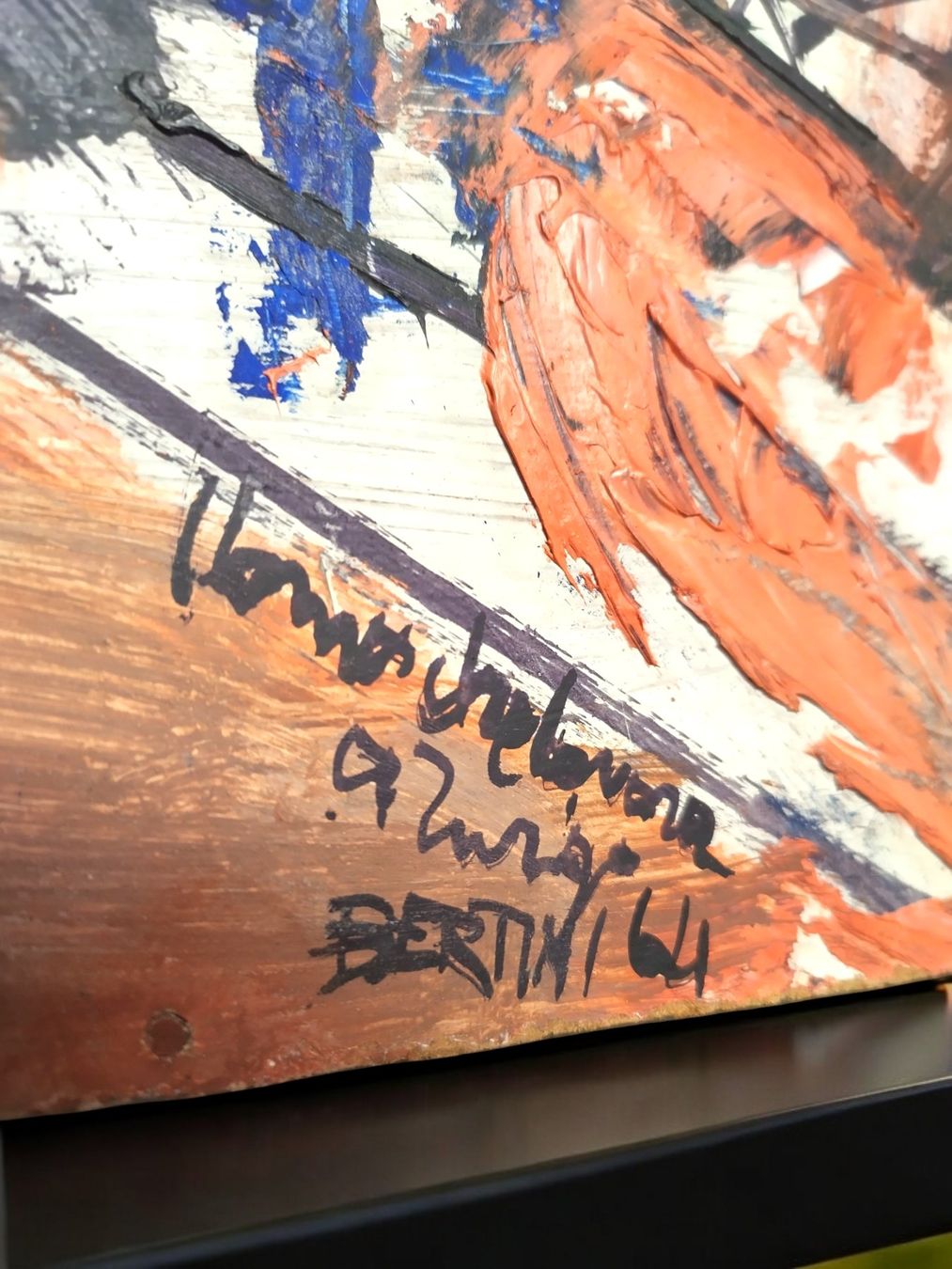 Dipinti: Gianni Bertini 1964 – Usato da Zürich venduto da Zuerichparis08 3