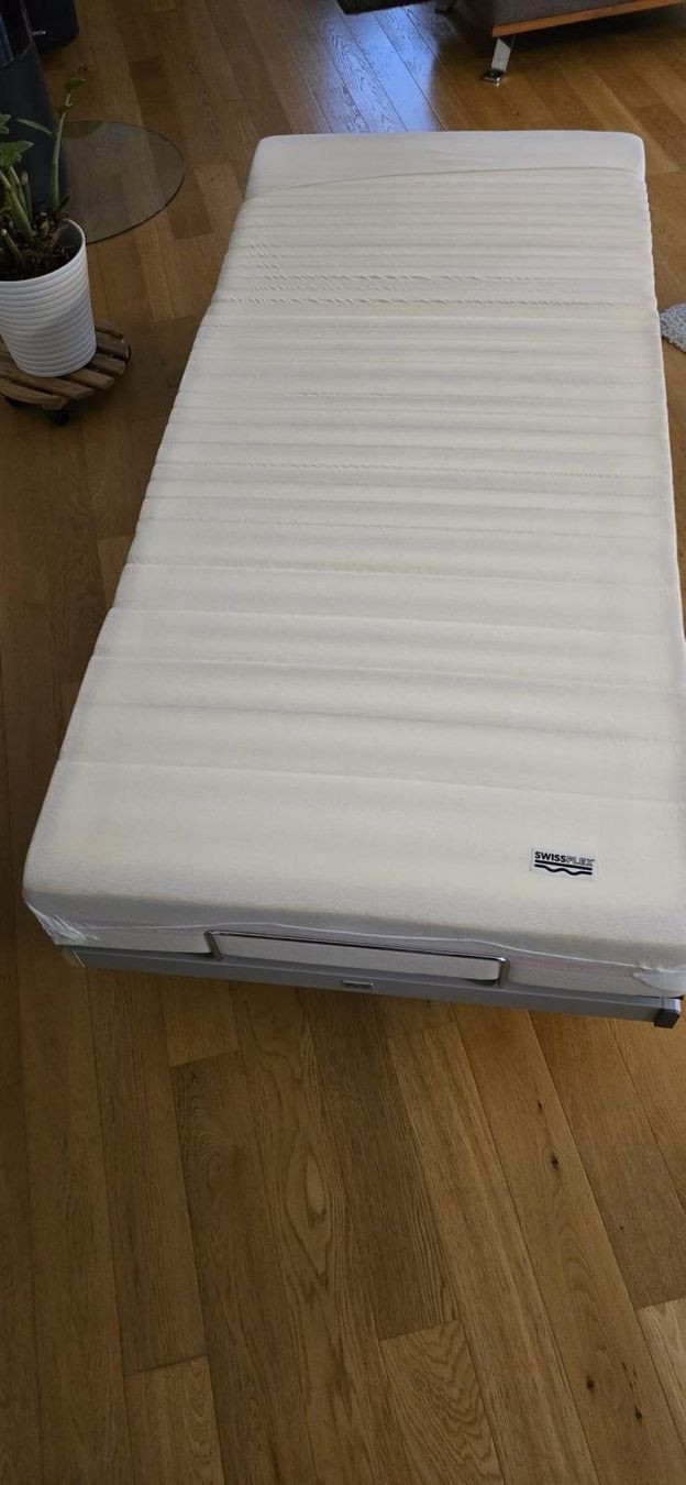Reti a doghe: Sommier sur pieds Swissflex 90x200 cm. – Usato da Hermance venduto da Jofranc 1