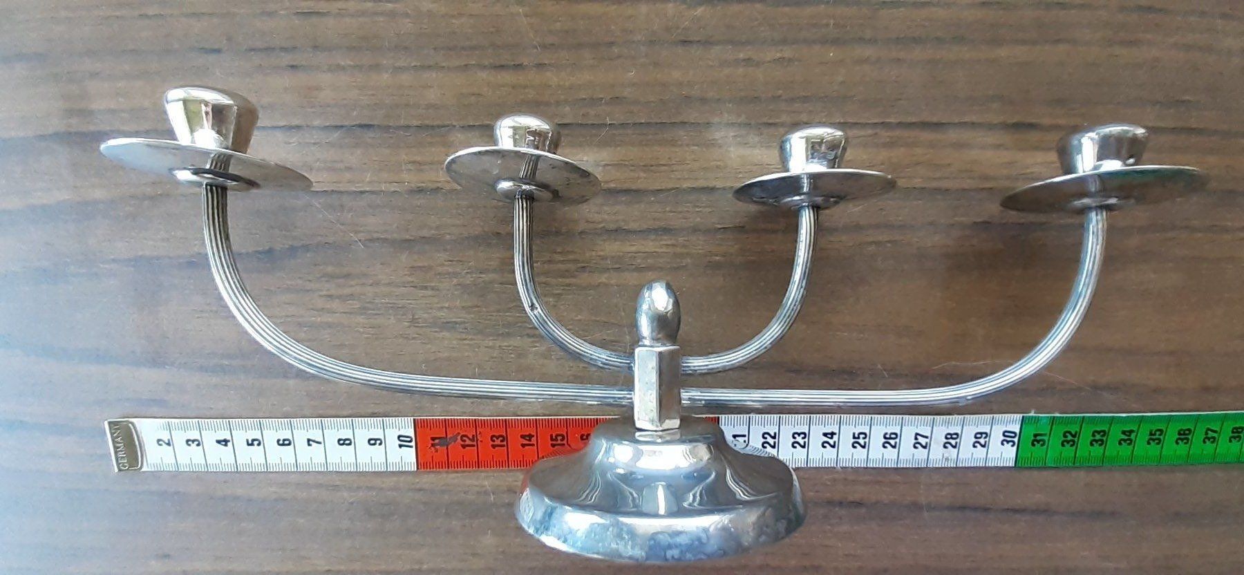 Portacandele: Kerzenhalter Silber antik – Usato da Mörschwil venduto da antiksalon21 6