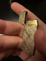 Vintage Japan Gas Feuerzeug, Goldfarben, Rarität,