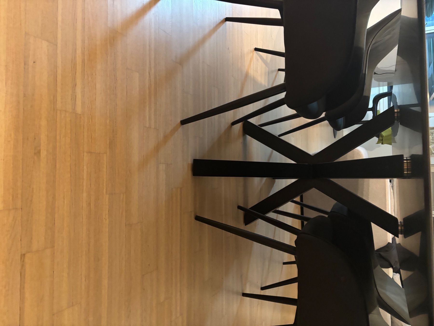 Tables: Esstisch Anthrazit Steinoptik Platte – D'occasion à Dietikon par EricLueber 2
