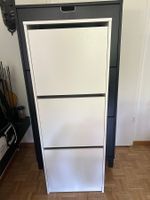 Shoe cabinet white 3 drawers good condition