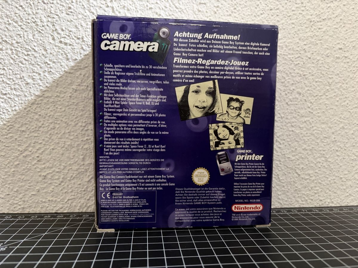 Nintendo Spiele: Nintendo Game Boy Printer und Kamera mit OVP – Gebraucht aus Rorschacherberg von TheCollector159 9