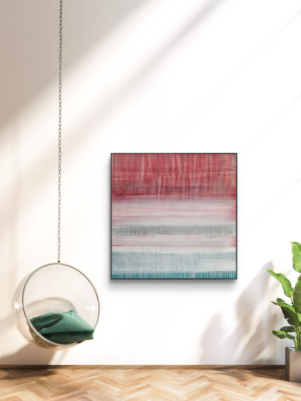 Gemälde: Originales abstraktes Bild 80x80x3cm – Neu (gemäss Beschreibung) aus Urdorf von Contra8 1