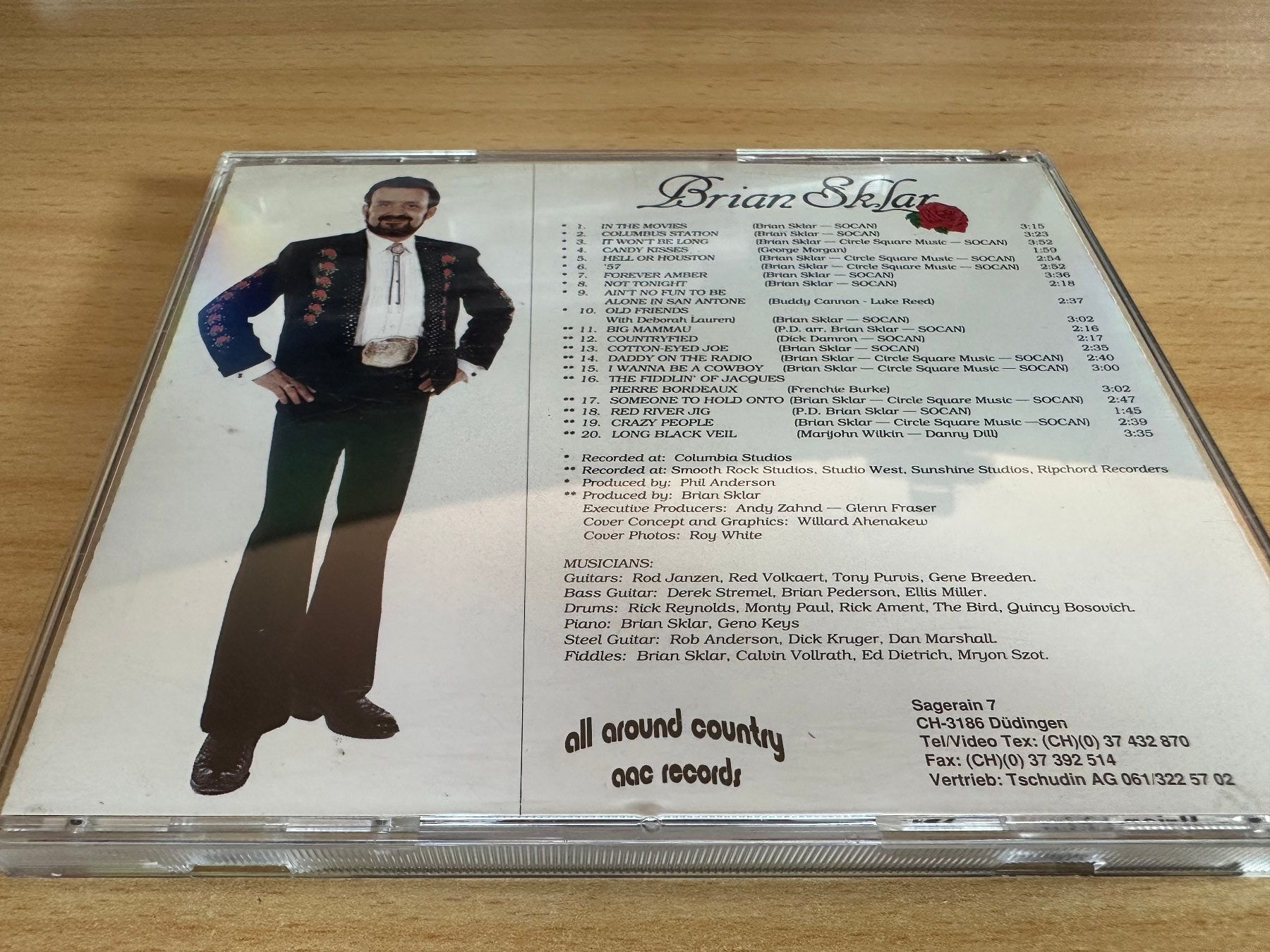 CD: Brian Sklar - Brian Sklar – Usato da Rikon im Tösstal venduto da Alpenmutz 1