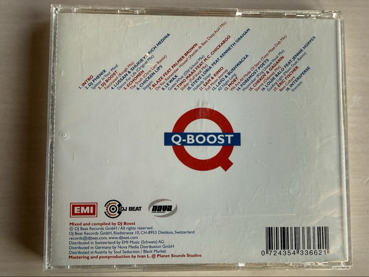 CDs: Q-Boost - House From The Underground - CD – D'occasion à Oberried Brienz par Chyara 1