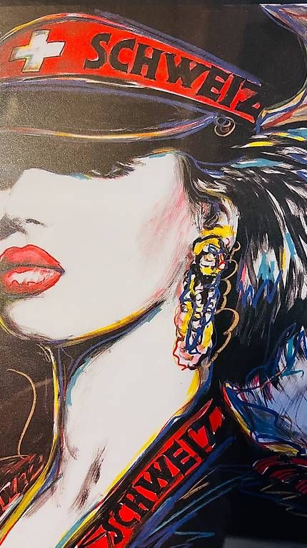 Dipinti: Bild Conrad Godly 'Miss Schweiz' – Usato da Oberbuchsiten venduto da Tomo2 2