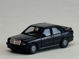 AU- Herpa Mercedes 190 E schwarz