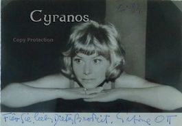 Elfriede Ott (1925-2019) Schauspielerin - sign. Foto