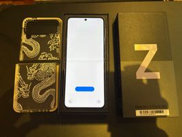 Samsung Galaxy Z Flip3 5G 256GB Lavender–Boîte + accessoires