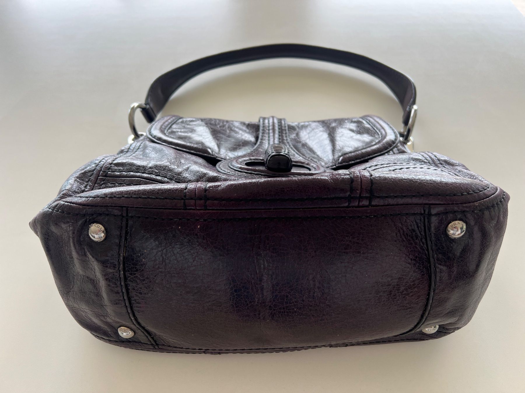 Prada Borse da donna: PRADA Handbag Vitello Shine – Usato da Zürich venduto da ast_2k2r 8
