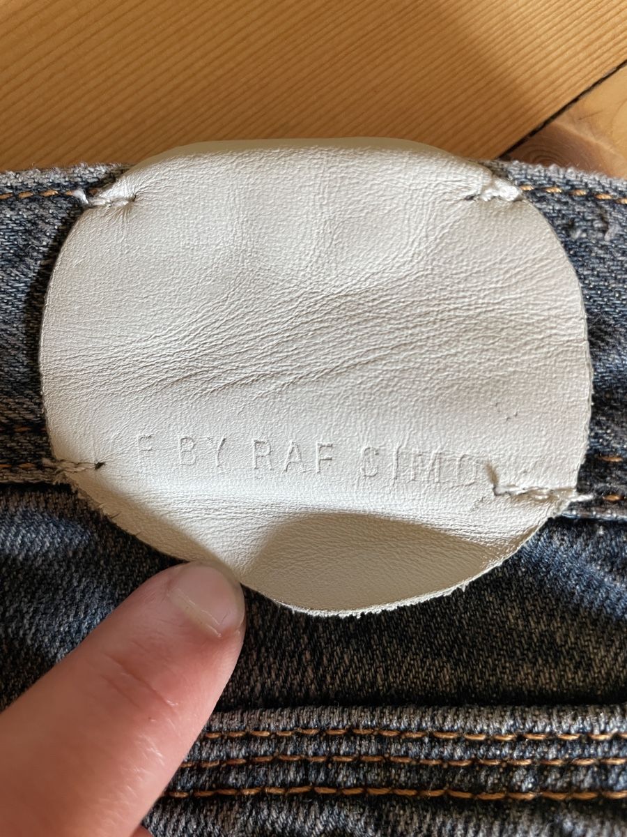 Prada Jeans: RAF by Raf Simons Jeans denim – Usato da Eglisau venduto da lia_c7ny 8