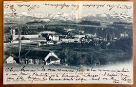Fribourg vue prise du petit Rome 1903