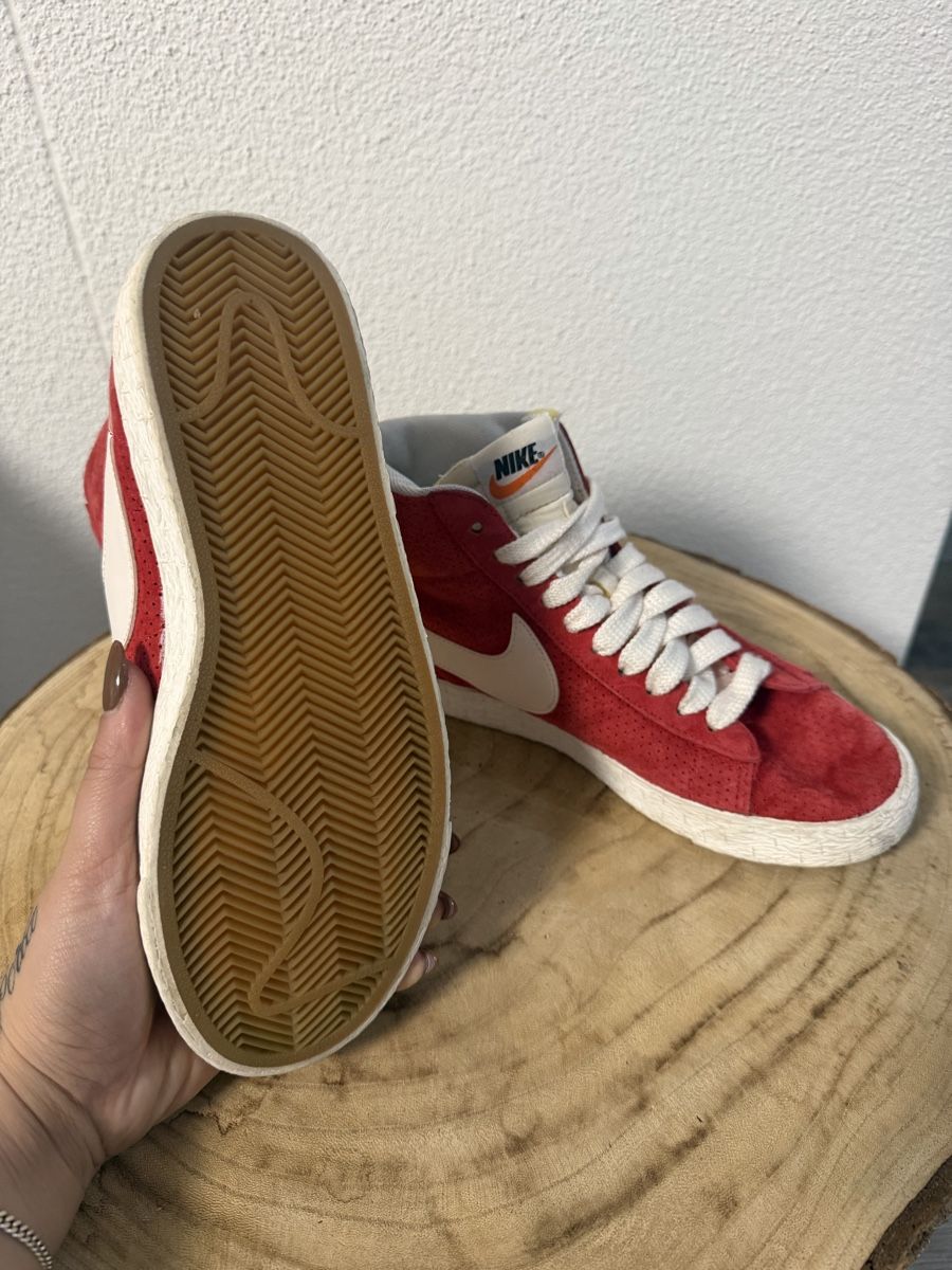 Nike Scarpe da uomo: Nike Blazer Mid Vintage Suede Rot Gr. 37.5 – Usato da Hägglingen venduto da Raff_Ella 5