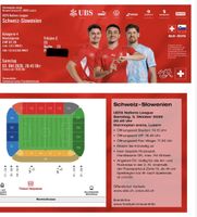3 Tickets Schweiz – Slowenien | Nations League | C5 | 03.10.
